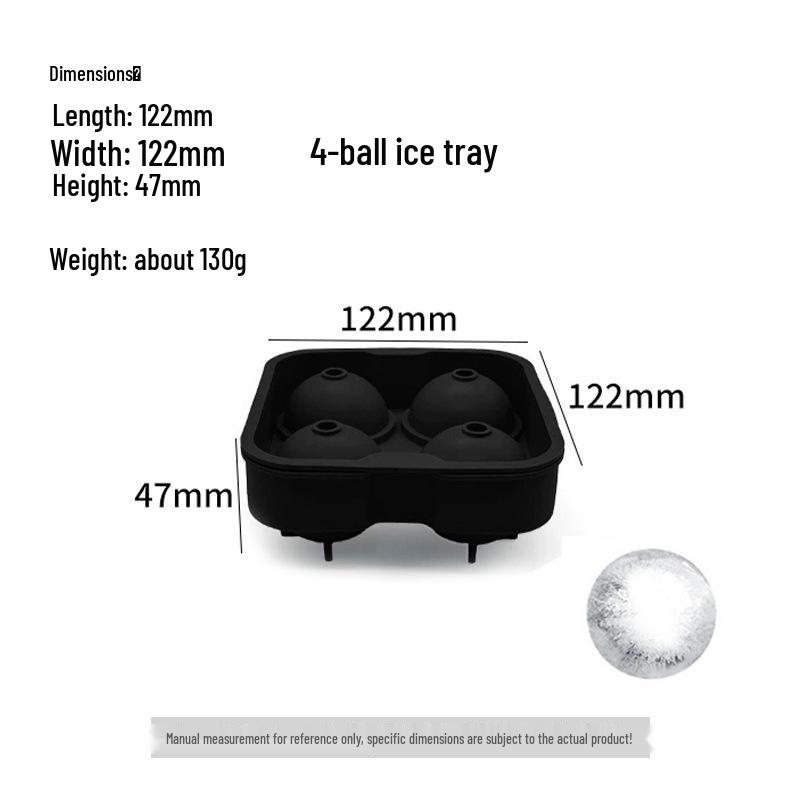 Silicone Skull Ice Cube Mold Tray for Whiskey and DIY Frozen Treats