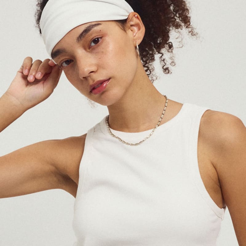 

MENASOO Menasoo Эластичная повязка для волос_Белая White_F