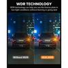 4K Dash Cam Front and Rear with WiFi, Dual Channel Car Camera, Parking Mode, Night Vision, 32GB SD