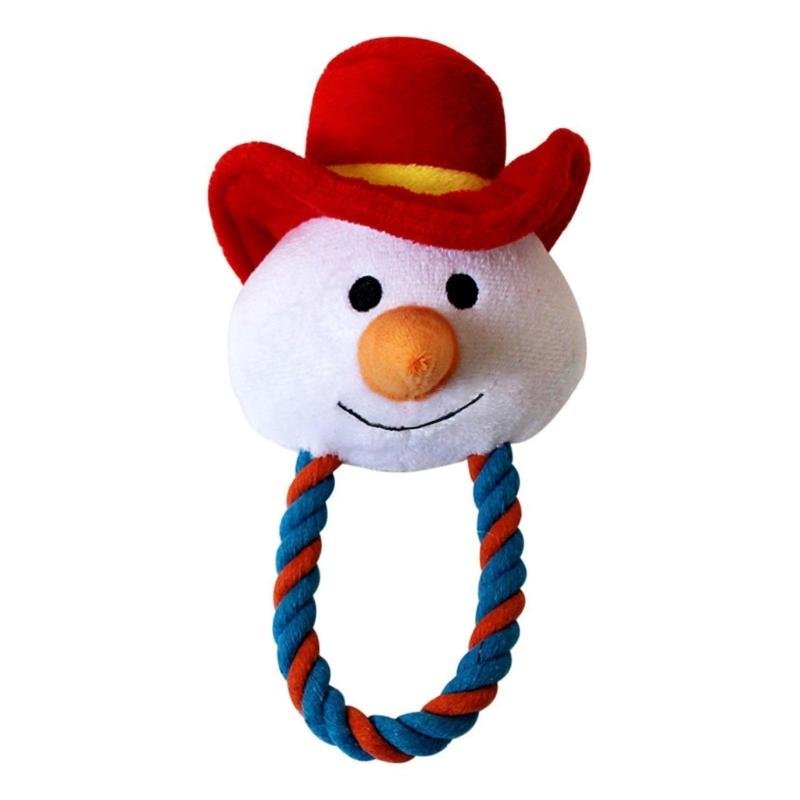 Dog Chewing Toy Pet Dog Chew Plush Toy Dog Squeeze Squeaky Toy Interactive Pet Dog Bite Training Toy Cute Teething Gift 1