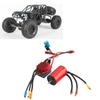 S2845 5900KV Aluminum Alloy Brushless Waterproof Motor with 35A Brushless ESC for Traxxas 1/12 Remote Controll Car
