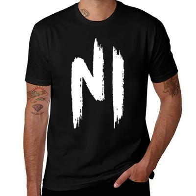 NI Mask Ninho T-Shirt Quick-drying Aesthetic Clothing Vintage Anime Shirt Men Clothing