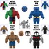 AF360-363 Movie Building Blocks Set, Green Giant Third-Party Educational Assembly Minifigure Toy for Adults, Green