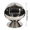 1pcs Leak-proof Storage Jar, Stainless Steel Spherical Seasoning Jar with Flip Lid - Perfect for Storing Seasonings and Candies