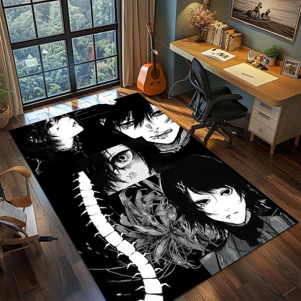 Tokyo Ghoul Printed Floor Mat Rug Carpet Large Area Rug Non Slip Washable for Gamer Room Bedroom -xia97