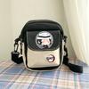 Giappone cartoni animati fumetti Demon Slayer borsa a tracolla casual portamonete color-block custodia per telefono 7566