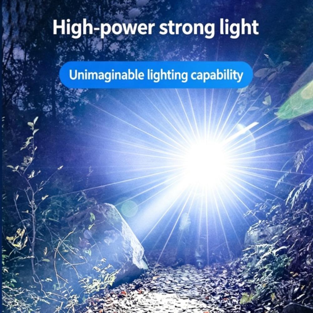1200lumens Powerful Led Headlamp Headlight Zoom Head Lamp Flashlight Type-C Rechargeable Outdoor Fishing Lantern Head Torch