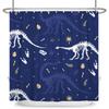 Cute Dinosaur Funny Animal Shower Curtains Bathroom Bathtub Decoration Waterproof Polyester Bath Curtain Home Decor with Hooks