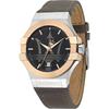 Potenza Grey Leather Gents Quartz Watch R8851108014