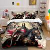 "Knight Artwork Decor Set" Soft Skin-Friendly Bedding Set Includes 1 Duvet Cover And 2 Pillowcase Gift