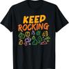 Keep Rocking Funny Geology Rock Collector Rockhounding T Shirt