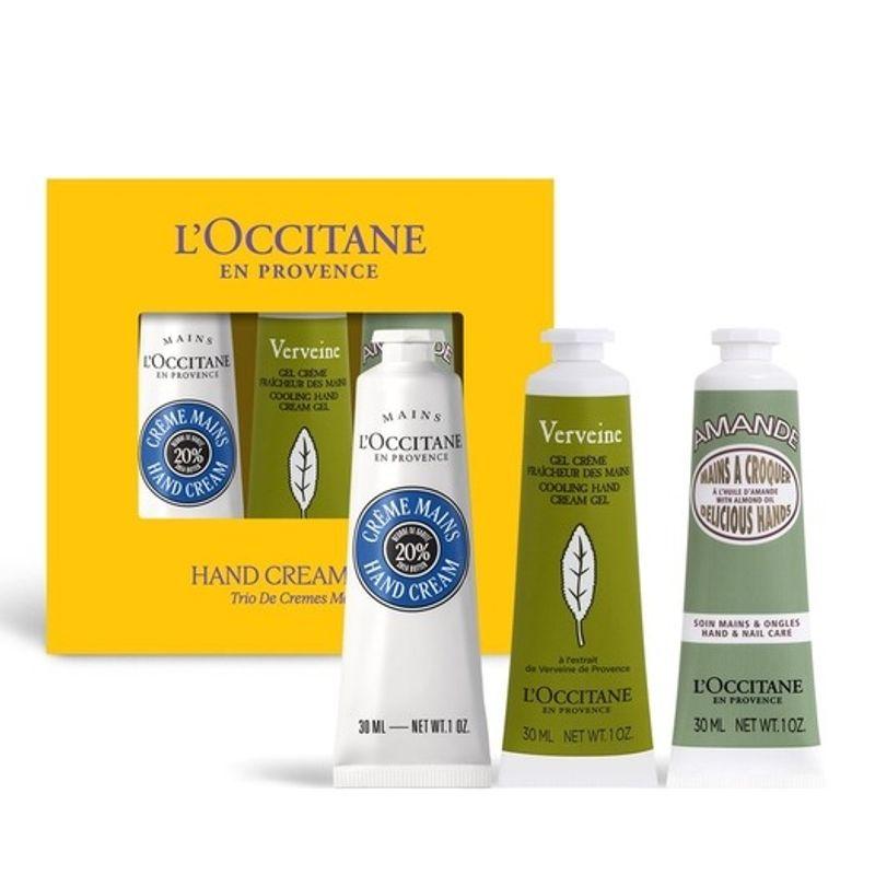 

LOCCITANE Best Hand Cream Trio FREE