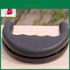 Secure And Sturdy Pet Leash Handle Non-extendable Black 11*8cm Ideal For Dogs And Cats