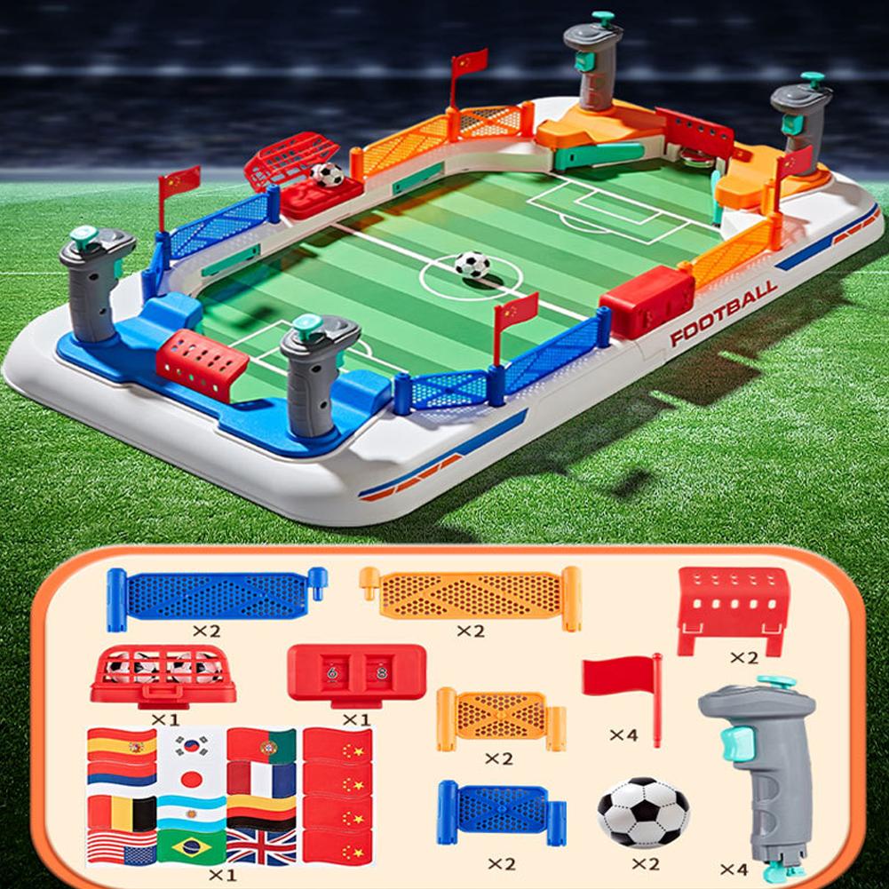 Fotballbord Mini Bordplater Interaktivt Spill, Fotball Bordplater Konkurranse Sportsspill Desktop Catapult Leker for familiespill