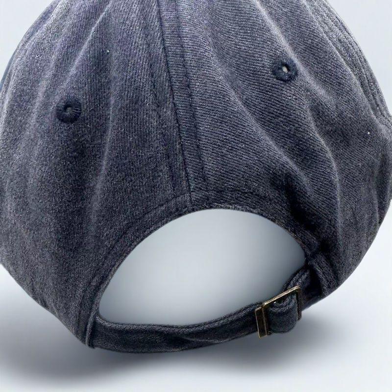 Letter Embroidery Washed Baseball Cap - Mother's Day MOM & DAD Hat