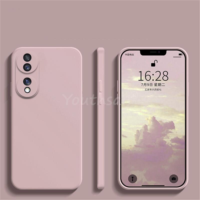 Für Honor 90 Hülle Für Honor 90 70 Lite 50 Pro Hülle Silikon Plain Soft TPU Protector Gummi Telefonabdeckung Honor 90 Hülle