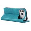 For iPhone 17 Pro Case RFID Blocking PU Leather Phone Wallet Cover