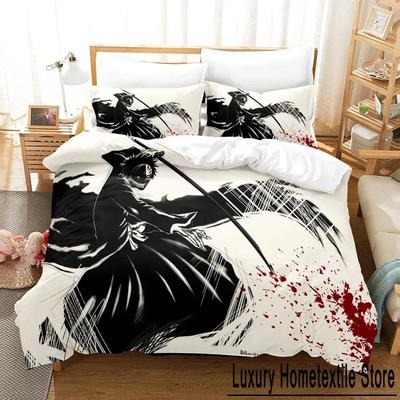 Mode Anime 3D The Bleach Bettwäsche-Sets Bettbezug-Set mit Kissenbezug Twin Full Queen King Bettwäsche Bettwäsche Heimtextilien