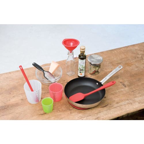 World Create ViV Silicone Mini Spatula, Dark Red, 59873