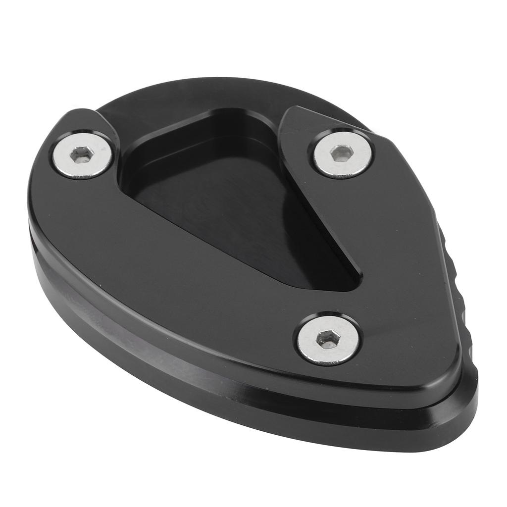 Motorrad Seitenständer Verlängerung Vergrößerungspad Passend für DUCATI 1199 1299 PanigaleSchwarz