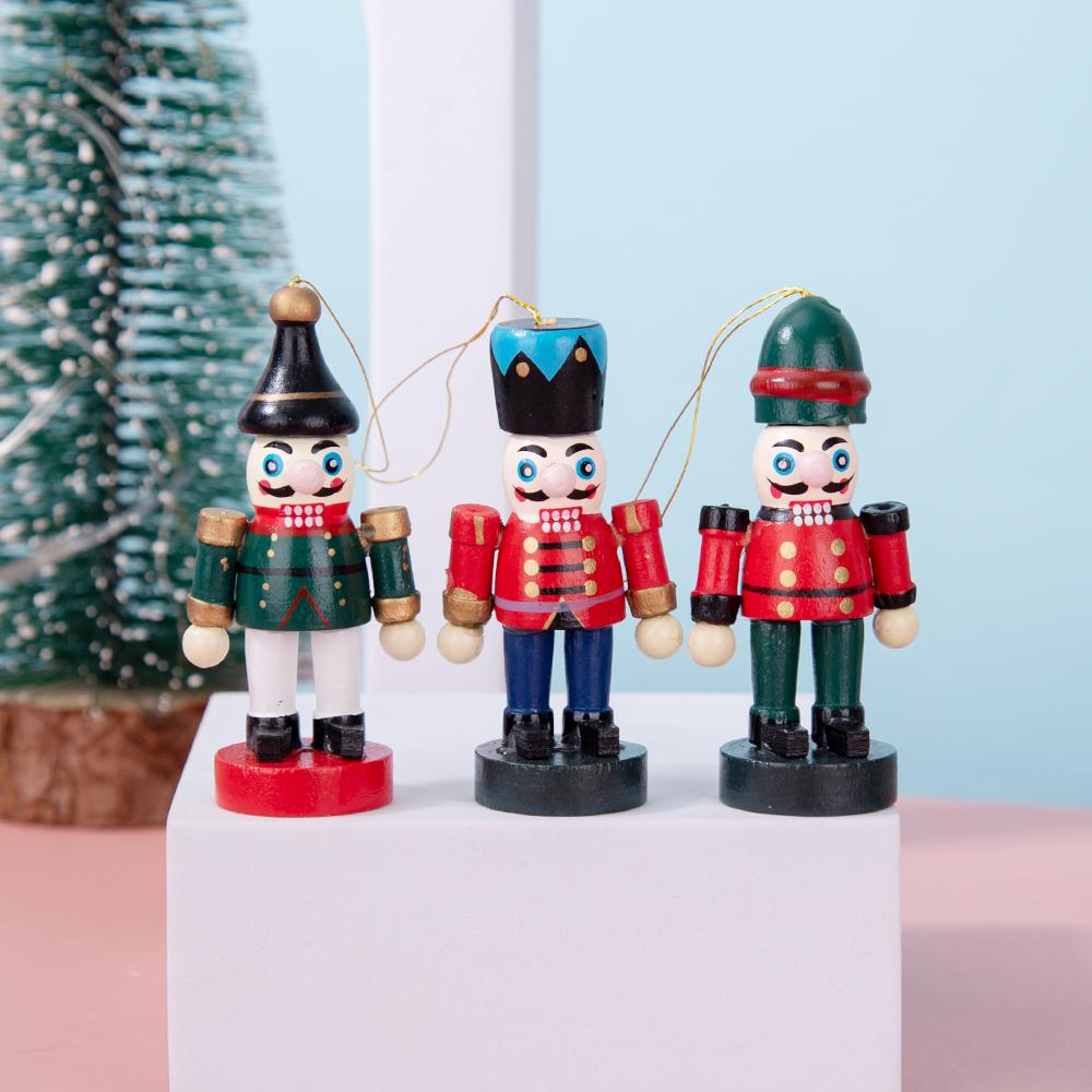 Mini Nussknacker-Ornament