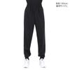 Converse Basketball Pants CB141204 Black Japan to Japanese Size (Buttoned Hem) Men's (Equivalent XS)