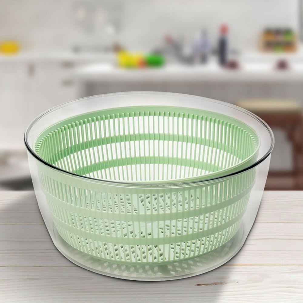 2 in 1 Vegetable Fruit Dryer Large Capacity Fruits Drain Basket  Kitchen Use