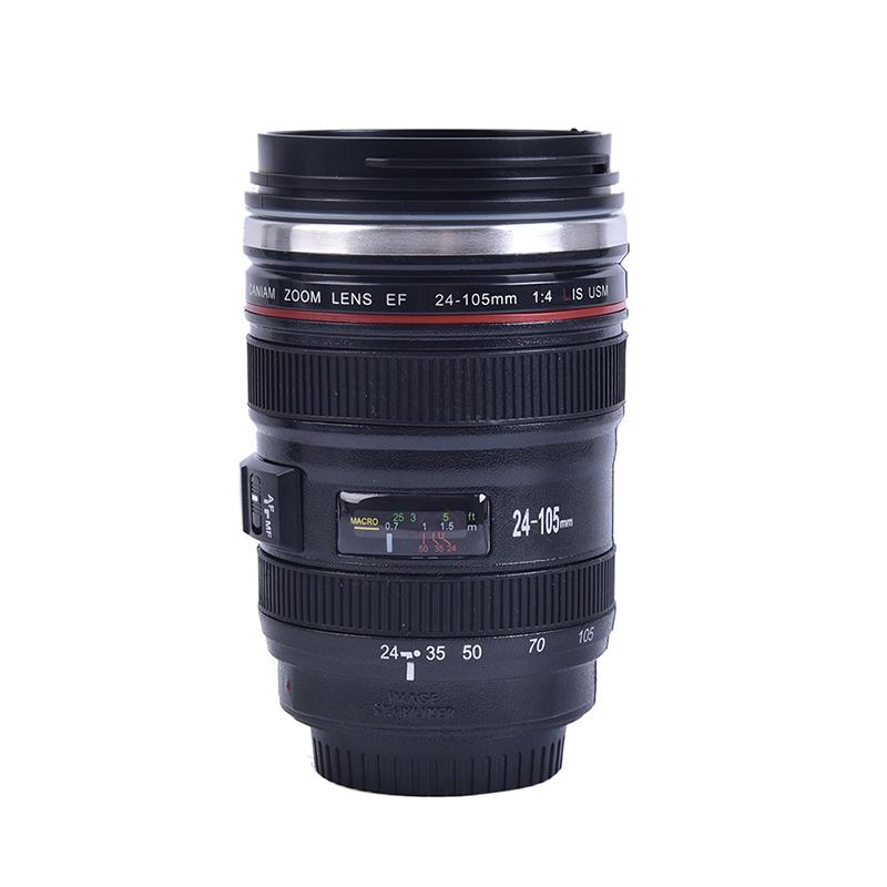 

Кружка для кофе в виде объектива камеры из нержавеющей стали, кружка-термос для путешествий, подарок фотографу