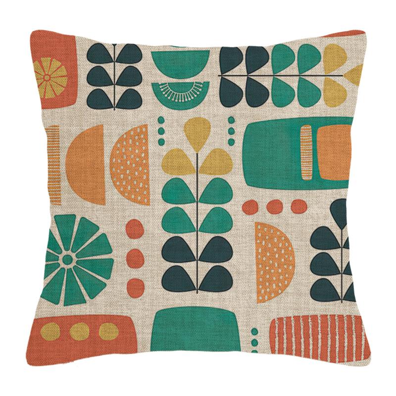 Dom Salon Nowoczesna Dekoracja Poduszka Dekoracja Poszewka na Poduszkę 45*45 40X40Cm 60X60Cm 45X45Cm Abstrakcyjny 50X50Cm Boho