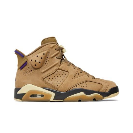 Wmns Air Jordan 6 Retro GORE-TEX Brown Kelp FD1643-300