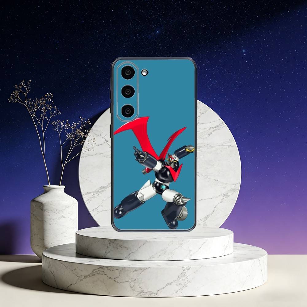 Mazinger Z Robot Phone Case For Samsung Galaxy A73,A72,A71,A70,A53,A52,A51,Others Soft Black Cover