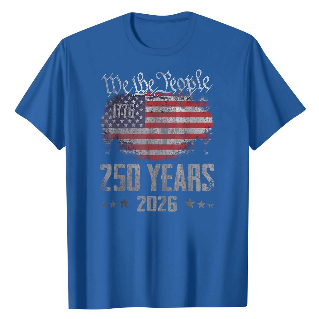 Unisex Round Neck Casual Digital Printed Short Sleeved T-shirt Top