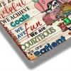 Funny Metal Tin Sign Vintage Home Wall Art Decor