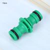 10 PCS Durable Easy To Install Hose Connector Green Straight Barbed Pipe Connector Leak-proof PP Hose Repair Kit Lawn Watering