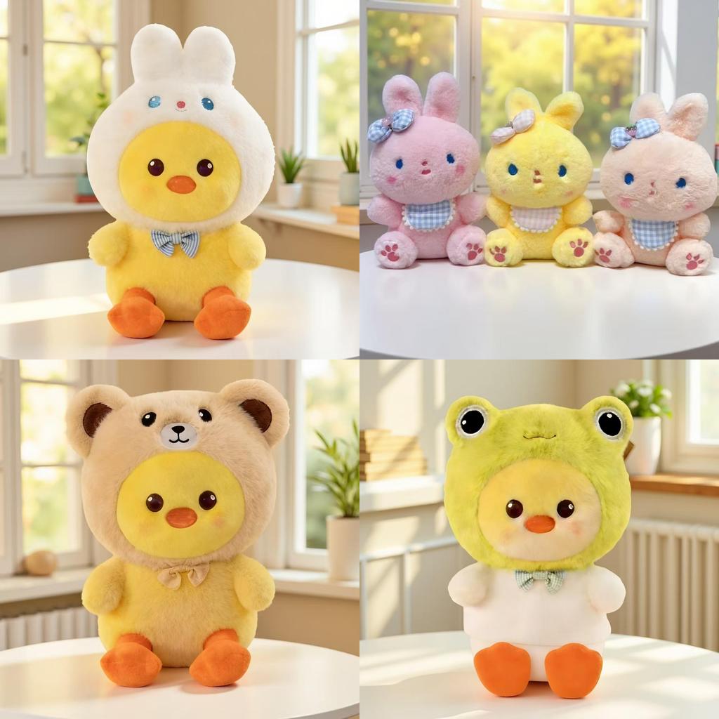 Healing Plush Toy Creature With Soft Cotton Filling For Kids And Collectors