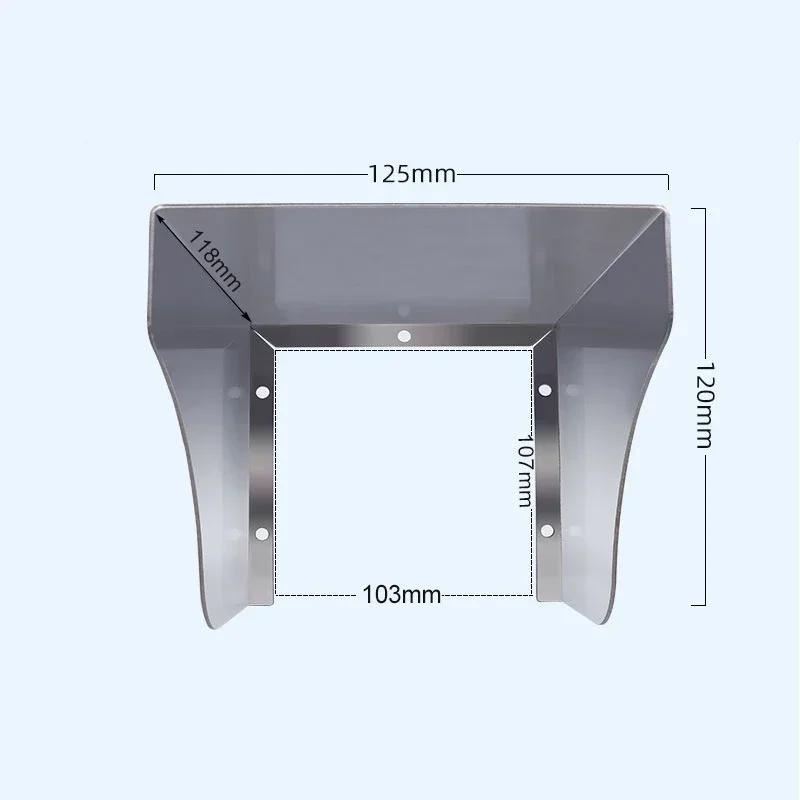 

Protection Rain Waterproof metal Cover for Socket Door lock RFID Access Control Machine System Reader doorbell Stainless steel