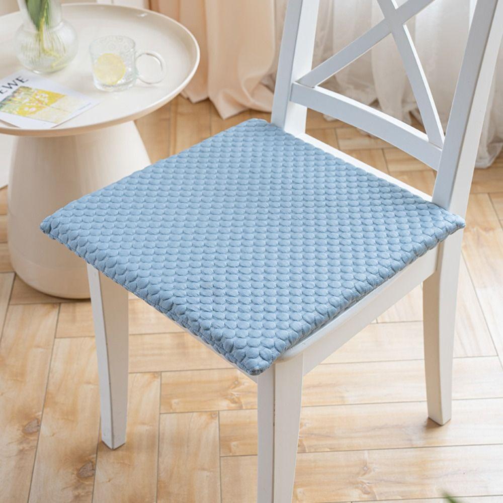 Slow Rebound Summer Seat Mat 45D Sponge Ergonomic Support Cushion Soft Butt Pads Living Room