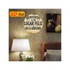 BIENVENIDO A MI LUGAR FELIZ Metal Wall Art Decor