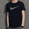 Nike T Shirts Men's Black Crew Neck Moderate Straight Fit CJ4634-010
