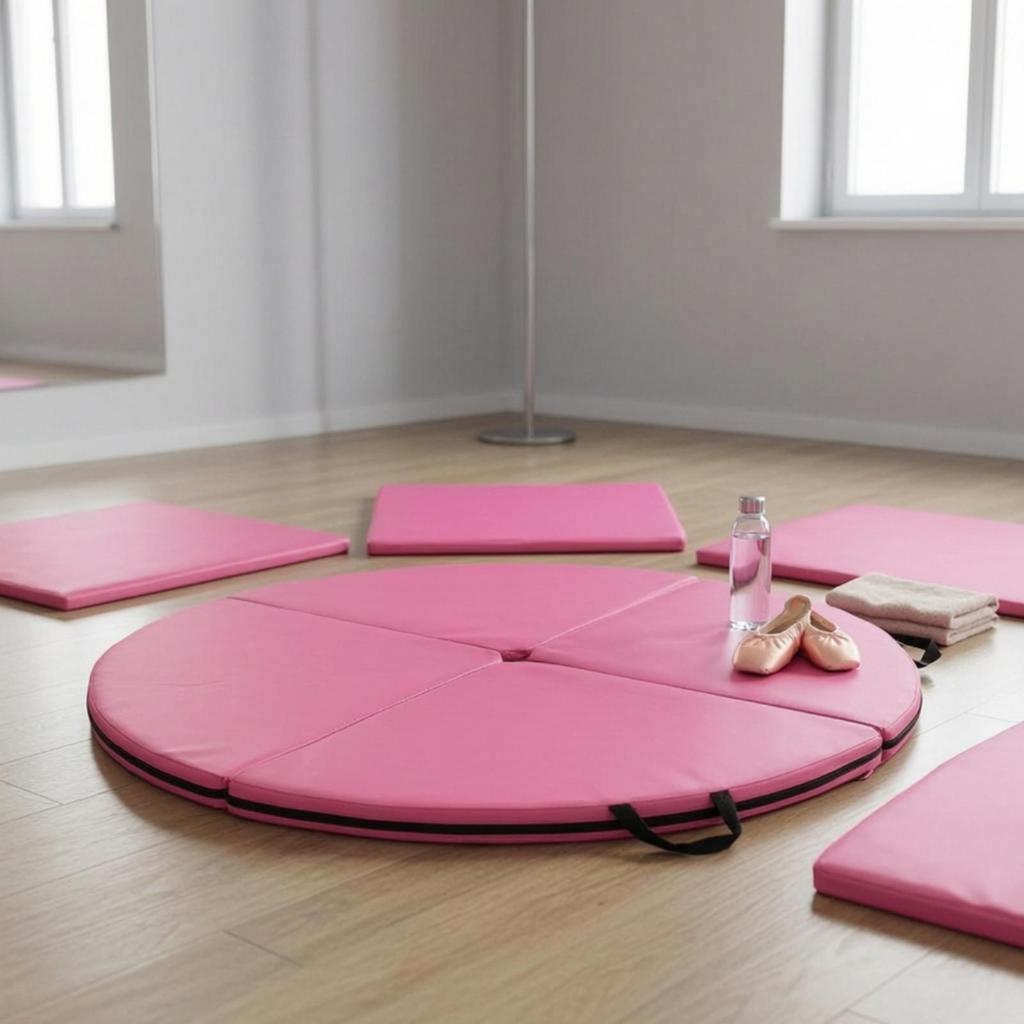 Pole Dance Mat Foldable Safety Portable Soft for Dancers, Home