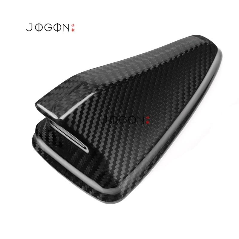 For Hyundai i30 N 2024 Real Carbon Fiber Exterior Car Roof Antenna Stickers Shark Fin Cover Trim Accessories