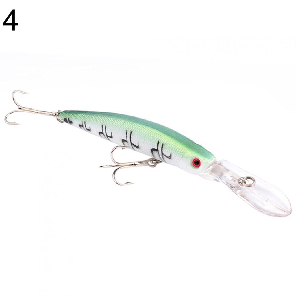 1 Pc 14.5cm Minnow Lure Crankbaits Hard Artificial Bait Hook Fishing Tackle Tool