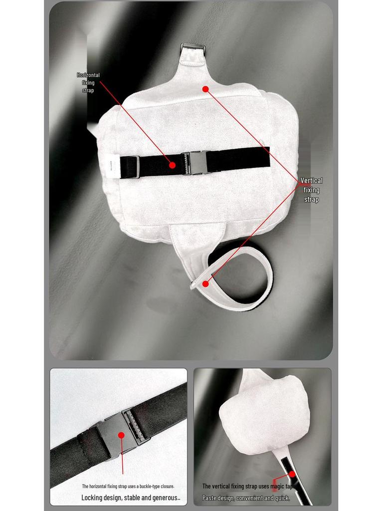 Maybach Tesla Car Headrest: DuPont Bio Neck Support Pillow