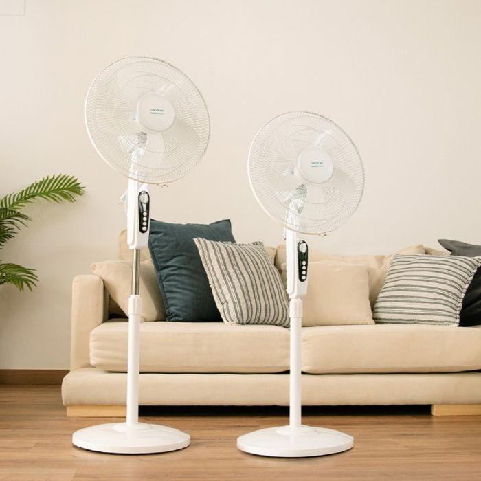 Cecotec Ventilateur sur pied EnergySilence 515 MaxFlow White