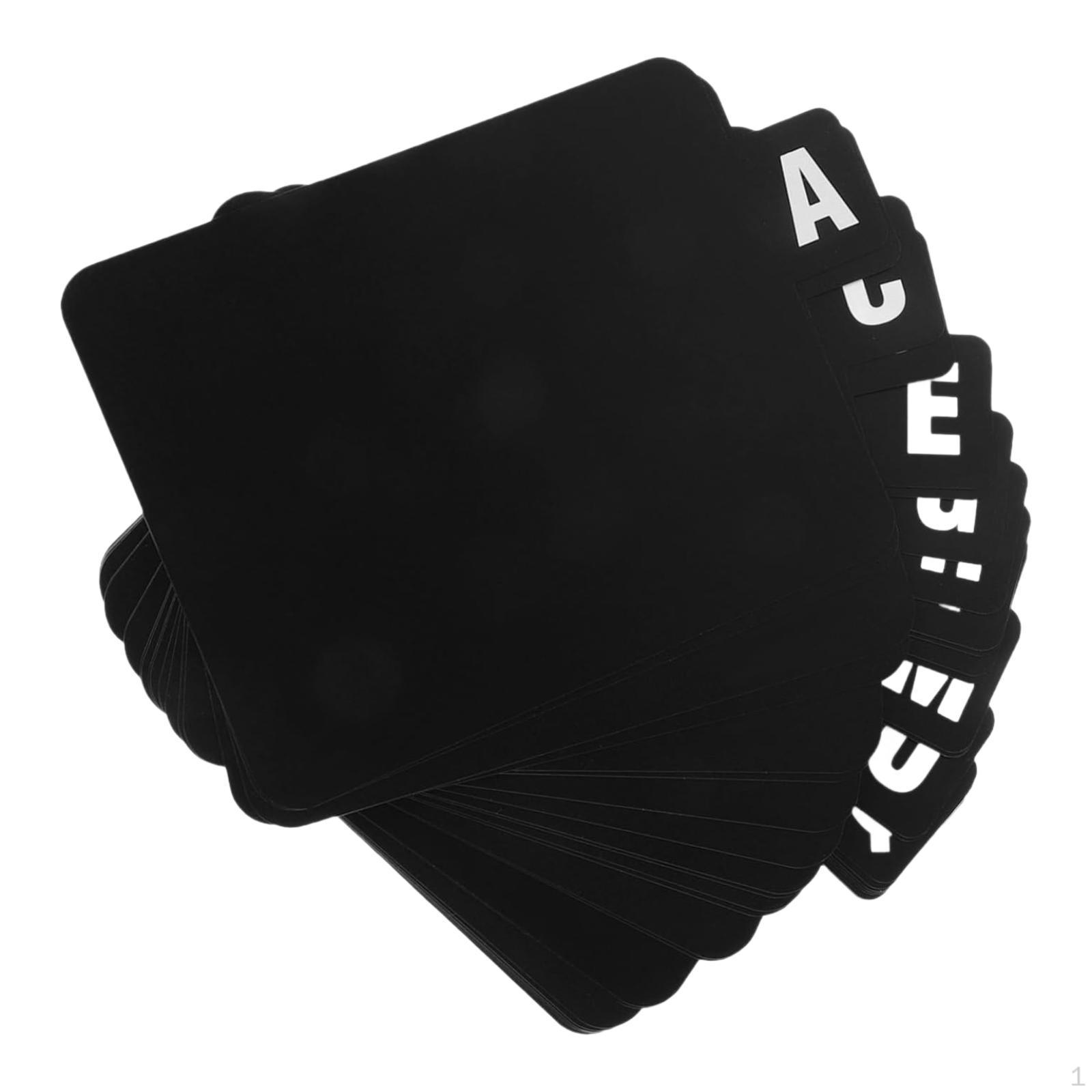 26x Разделители для индексных карточек Разделители Карточки-руководители для файла для библиотеки