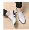 2025 neue Sommer-Lochlederschuhe Herren Freizeitschuhe Herren Koreanische Version Trendy Atmungsaktiv Britisch Weiße Fußschuhe