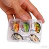 2.8cm2gHighly Realistic Fake Fish Bait with Topwater Wobble Design Suitable for Pike, Bass, and Red Snapper