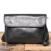 Designer Men's Genuine Leather Crossbody Bag Luxury Fashion Shoulder Messenger Bag Casual Travel Adjustable Strap Length