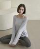 Debiweeo Wavy Twist Cover-Up Devi-T0086-Mauve Grey