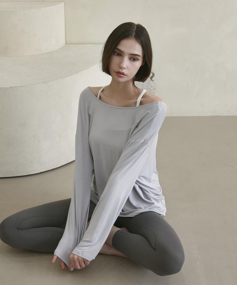 Debiweeo Wavy Twist Cover-Up Devi-T0086-Mauve Grey